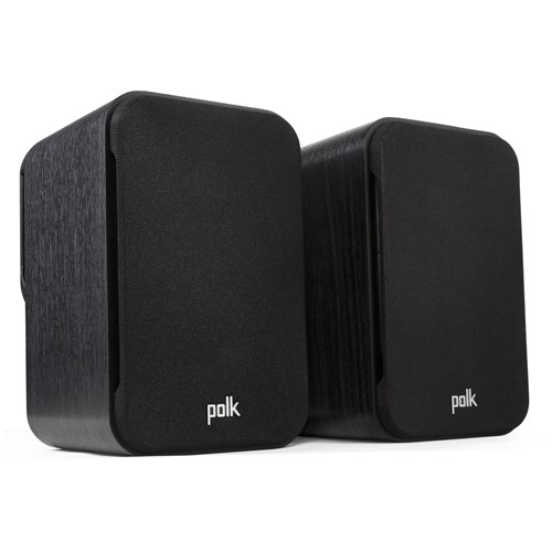 Polk Audio ES10 Bookshelf/Surround Speakers (Black)