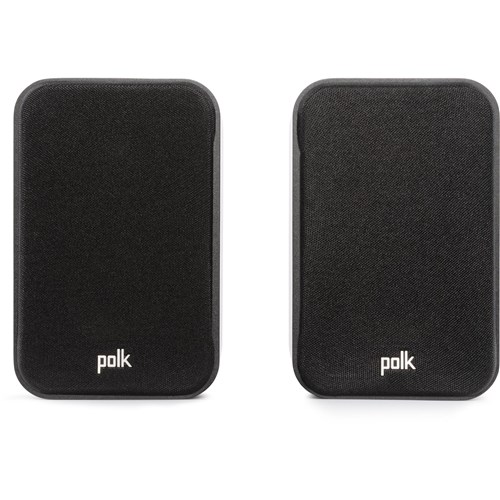 Polk Audio ES10 Bookshelf/Surround Speakers (Black)