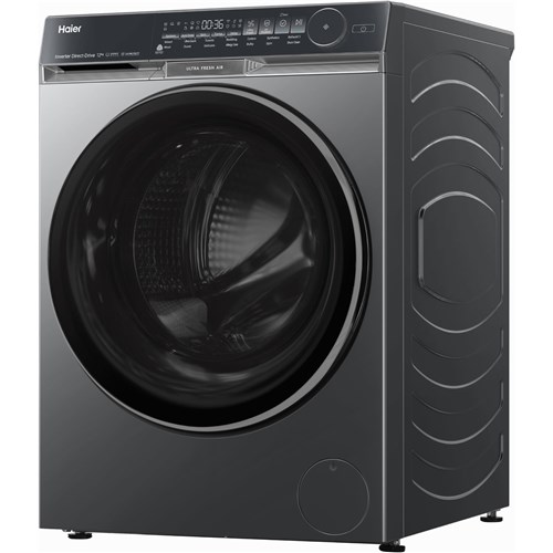 Haier HWF12DB1 12kg 500 Series Front Load Washer Ultra Fresh Air (Dark)