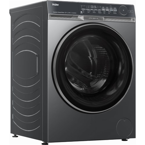 Haier HWF12DB1 12kg 500 Series Front Load Washer Ultra Fresh Air (Dark)