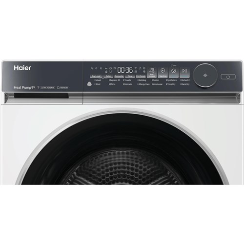 Haier HDHP90NW1 9kg 500 Series Heat Pump Dryer (White)