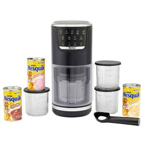 Tefal Dolci Ice Cream Maker & Nesquik Bundle (Black Knight)