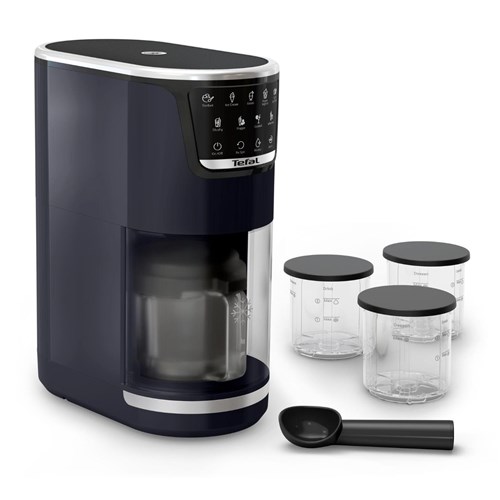 Tefal Dolci Ice Cream Maker & Nesquik Bundle (Black Knight)