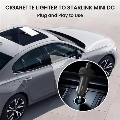 Stargear 12V Cig Power Cable for Starlink Mini (3m)