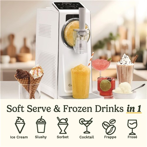 Cuisinart Frost Fusion 6-in-1 Slushy & Soft Serve Maker