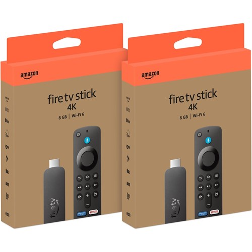 Amazon Fire TV Stick 4K (2 Pack) [2024 Version]