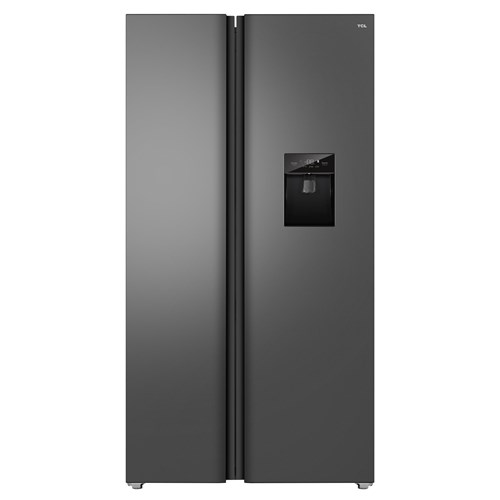 TCL TRF630SHG 631L Side by Side Fridge (Grey)