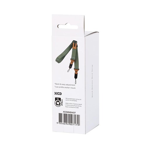 XCD Premium Wide Camera Neck Strap (Olive/Tan)