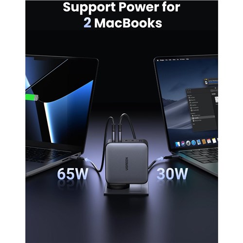 UGREEN Nexode 100W 5-Port GaN Fast Charger (Grey)