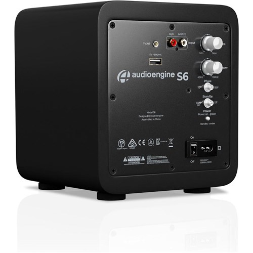 Audioengine S6 Subwoofer (Black)