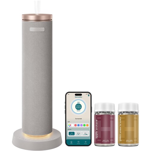 Homedics SereneScent Waterless & Wireless Diffuser Bundle