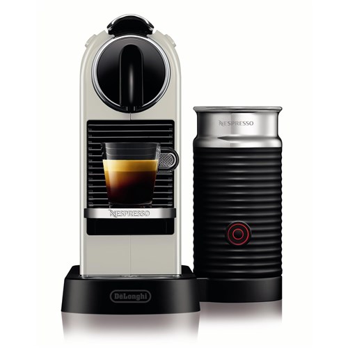 De'Longhi Nespresso Citiz & Milk Coffee Machine (White)