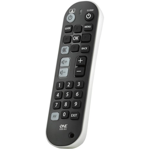 One For All Zapper+ Big Button 3 Device Universal Remote