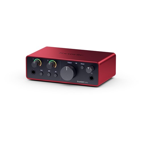 Focusrite Scarlett Solo Gen4 Mic Preamp