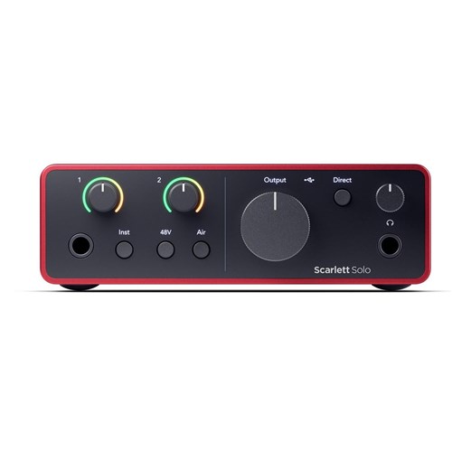 Focusrite Scarlett Solo Gen4 Mic Preamp