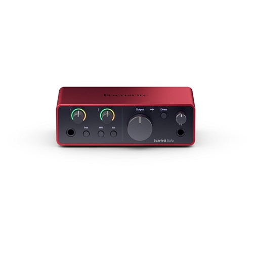 Focusrite Scarlett Solo Gen4 Mic Preamp